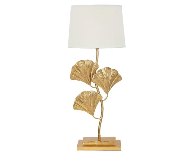 Lampa de masa Glamy, Mauro Ferretti, 1 x E27, 40W, fier/poliester, auriu/alb