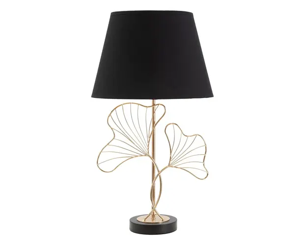 Lampa de masa Leaves, Mauro Ferretti, 1 x E27, 40W, Ø 30x60 cm, negru/auriu