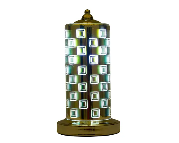 Lampa de masa Lexington 3D -D, Mauro Ferretti, 1 x E14, 40W, Ø 17x34 cm, metal