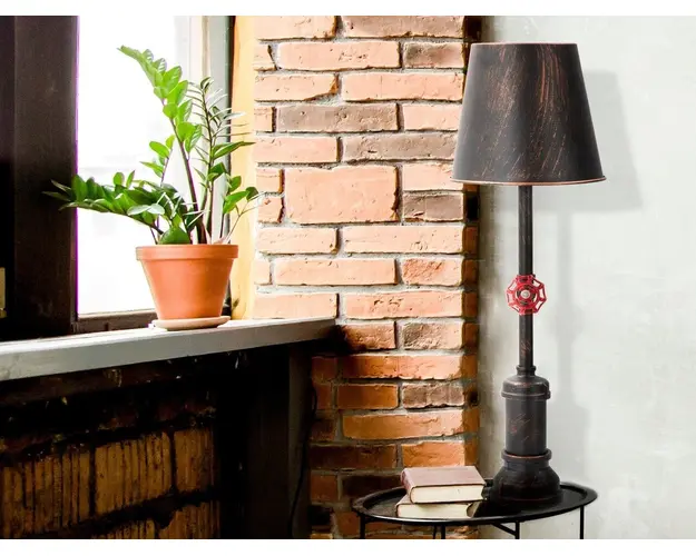 Lampa de masa Manhattan Simple, Mauro Ferretti, 21x64 cm, fier