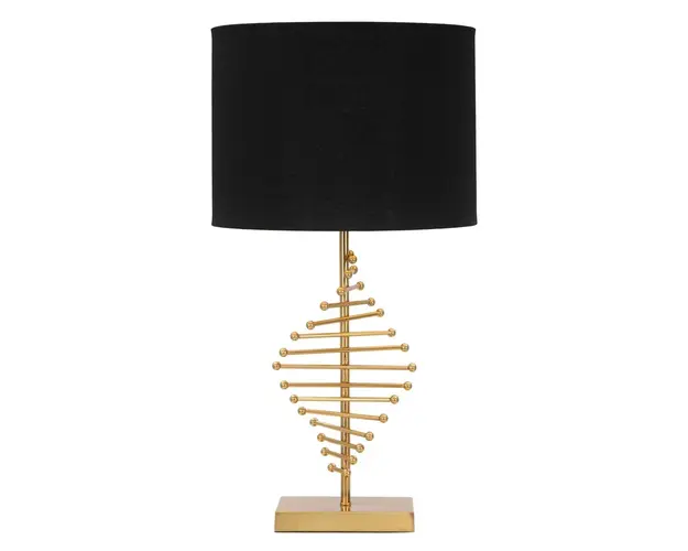 Lampa de masa, Sticky, Mauro Ferretti, 1 x E27, 40W, negru/auriu