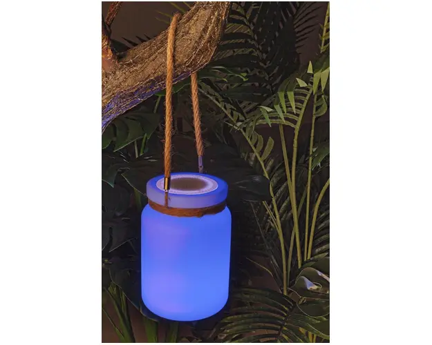 Lampa LED suspendabila cu difuzor Bluetooth, Bizzotto, Ø14x21 cm