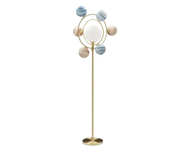 Lampadar Universo, Mauro Ferretti, 7 x E14, 40W, 80x50x195 cm, fier