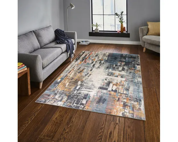 Covor, Lathan, 120x180 cm, Poliester, Multicolor