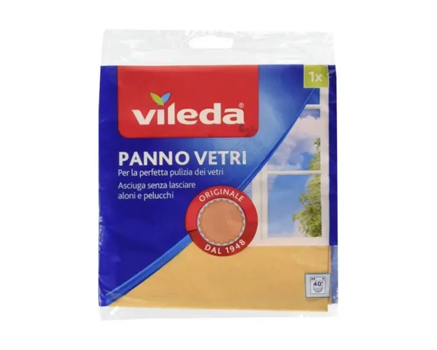Laveta, Vileda, Panno Vetri, microfibra/poliester