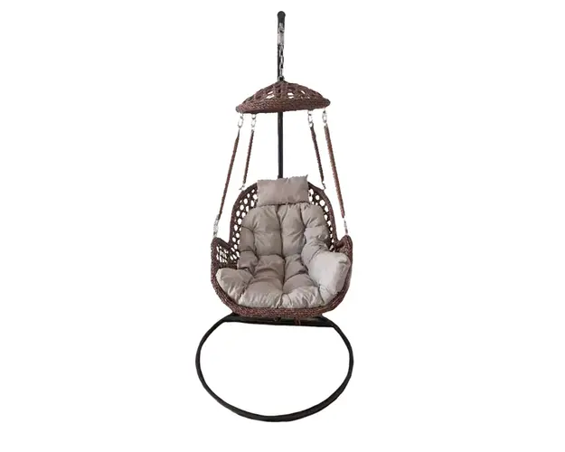 Leagan pentru gradina/terasa Turin, Heinner, 72x102x107/195 cm, otel, multicolor