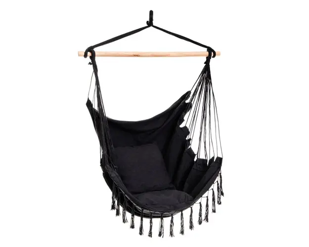 Leagan gradina/terasa Sois, Homla, 90x100x130 cm, poliester, antracit