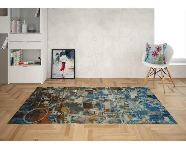 Covor, Leif, 120x180 cm, Poliester, Multicolor