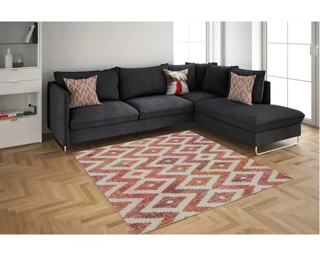 Covor de hol, Luella, 100x200 cm, Poliester, Multicolor