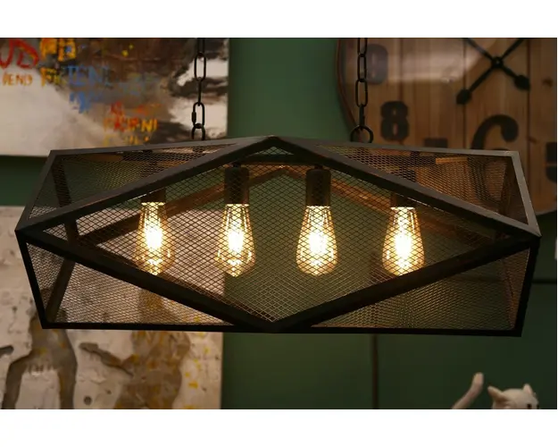 Lustra Cage, Mauro Ferretti, 75x27x28 cm, fier