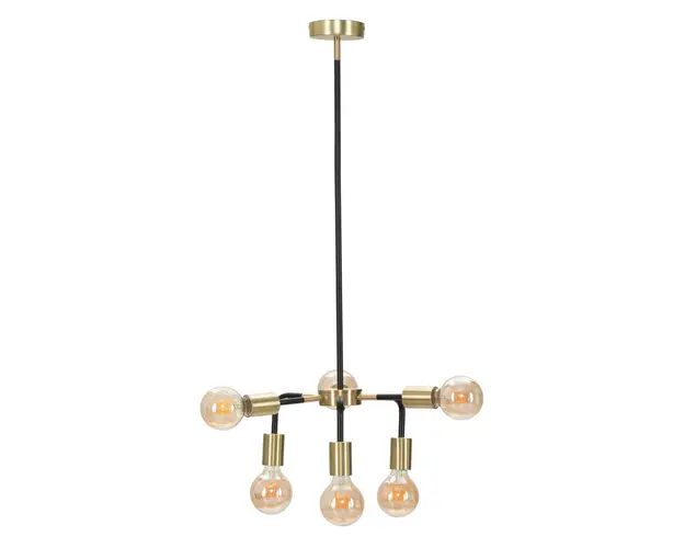 Lustra Darky, Mauro Ferretti, 6 x E27, 20W, Ø 37x81 cm, fier