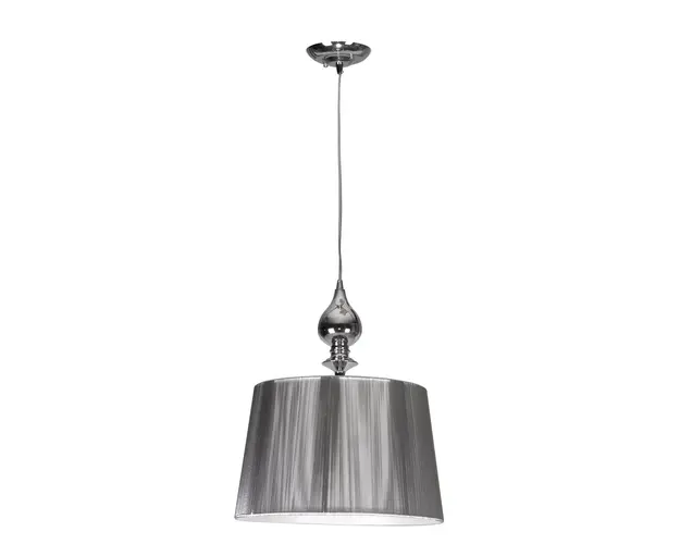 Lustra Gillenia, Candellux, 35 x 120 cm, 1 x E27, 60W, argintiu