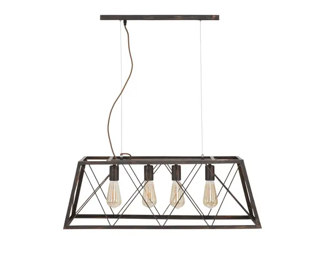 Lustra Industry, Mauro Ferretti, 78 x 30 x 26.5 cm, 4 x E27, 20W, fier