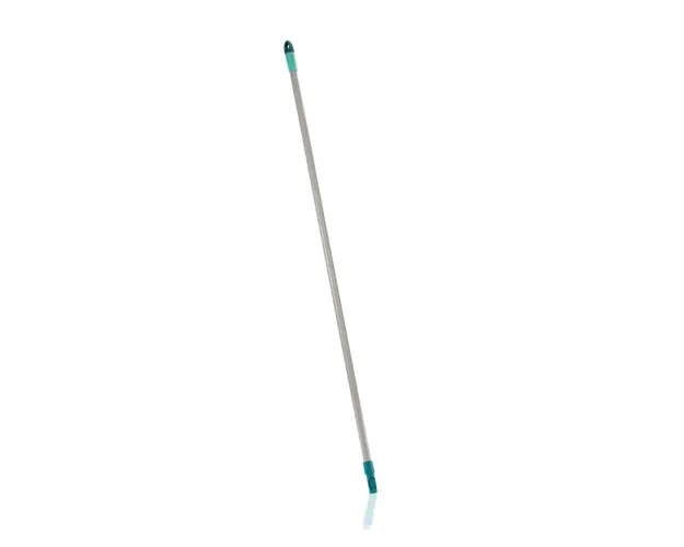 Maner Leifheit Steel click-system, otel/plastic, 140 cm, argintiu/verde