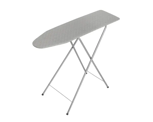Masa de calcat Velkea, 107x30 cm, otel/textil, argintiu