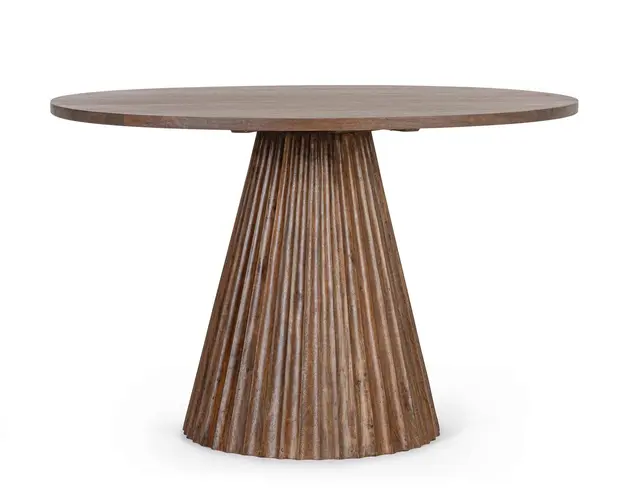 Masa dining Orissa, Bizzotto, 120x76 cm, lemn de mango, maro