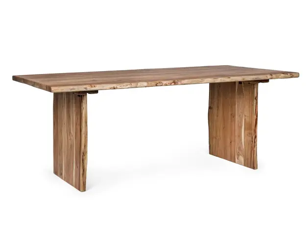 Masa Eneas, Bizzotto, 200x95x77 cm, lemn de salcam