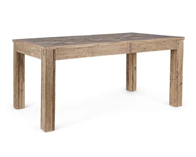 Masa Kaily, Bizzotto, 160x90x76 cm, lemn de ulm reciclat