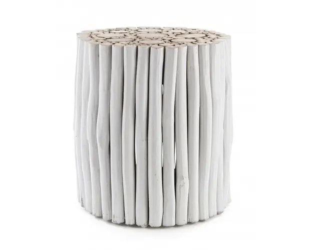 Masuta de cafea, Guadalupe, Bizzotto, 38x38x40 cm, lemn de tec