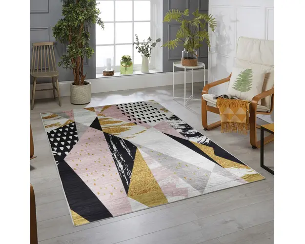 Covor, Milena, 160x230 cm, Poliester, Multicolor