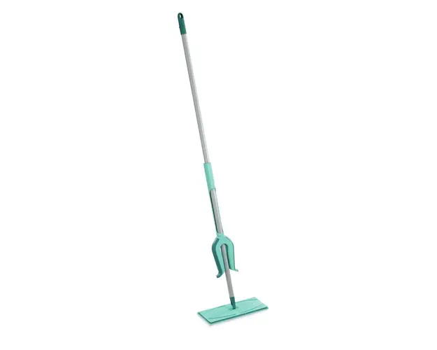Mop plat Picobello M Micro Duo, Leifheit, 33 x 147 cm, plastic/metal/microfibra, verde