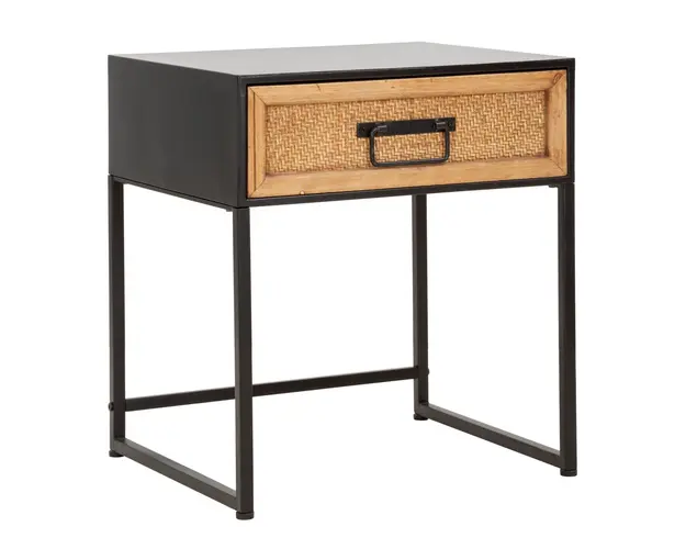 Noptiera Hanoi, Mauro Ferretti, 45x40x51.5 cm, fier/MDF, multicolor