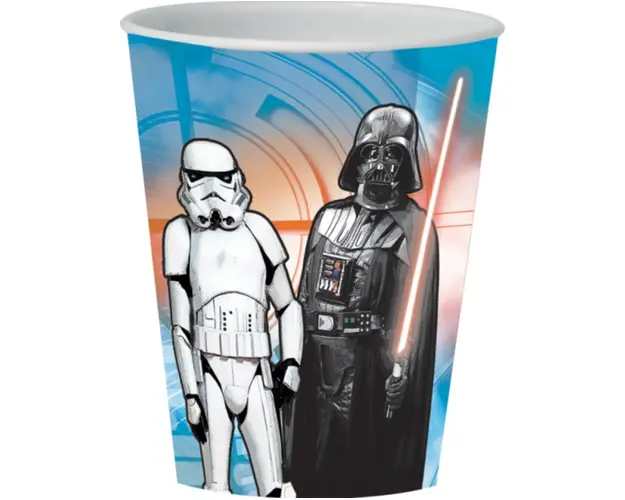Pahar 3D Star Wars, Disney, 350 ml, plastic