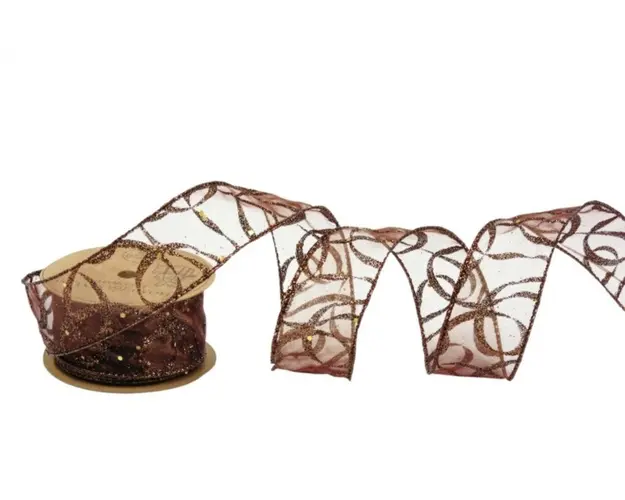 Pamblica decorativa KF2043GO-58, 274 cm, poliester