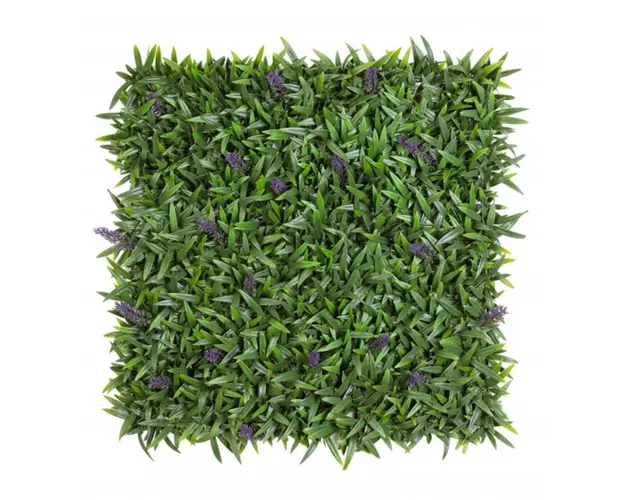 Panou verde artificial / gradina verticala artificiala Lavender Green, Bizzotto, 50x50 cm