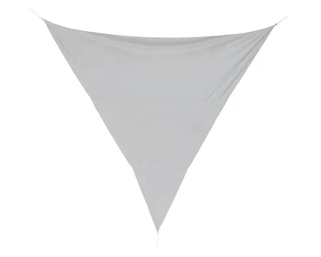 Parasolar triunghiular Sunshade, Bizzotto, 500 x 500 cm, poliester, gri