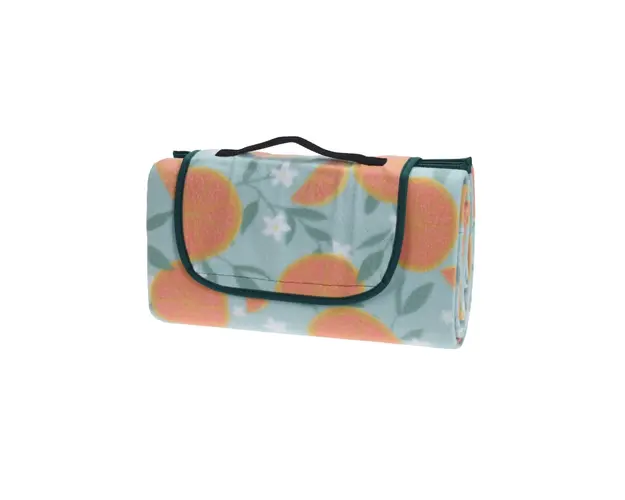 Patura pentru picnic Orange, 130x150 cm, poliester, verde