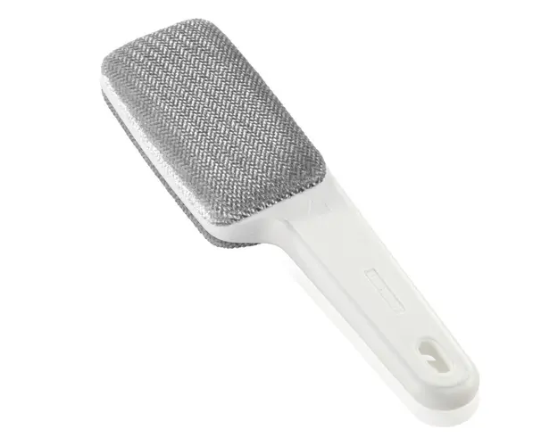 Perie pentru indepartat scamele, Leifheit, Dresseta, 6 x 24 cm, plastic, gri