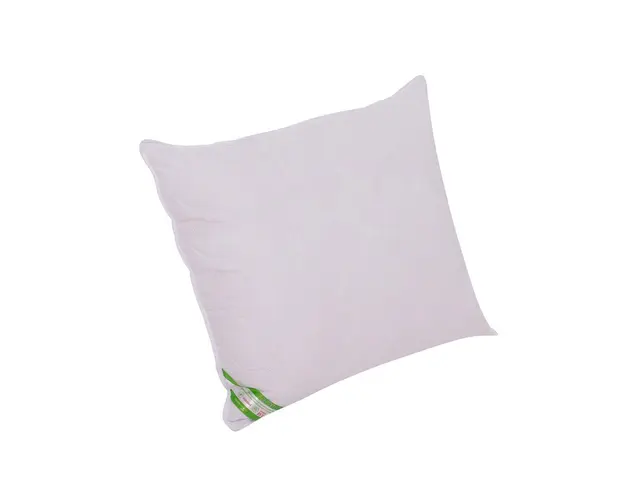 Perna Alcam 70x70 cm, microfibra matlasata, lavabila, alb