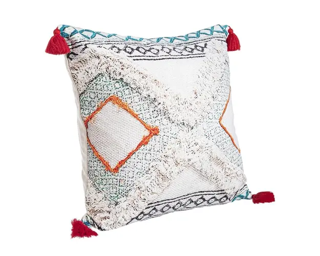 Perna decorativa Alisha, Bizzotto, 45x45 cm, policoton, multicolor
