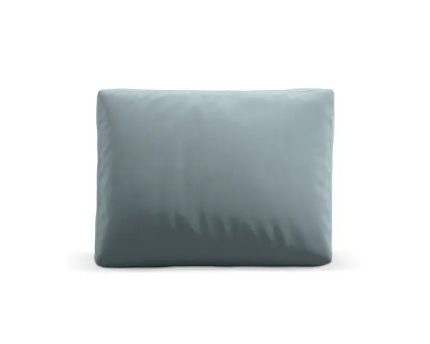 Perna decorativa, Camden, Cosmopolitan Design, 40x60x11 cm, catifea, albastru deschis