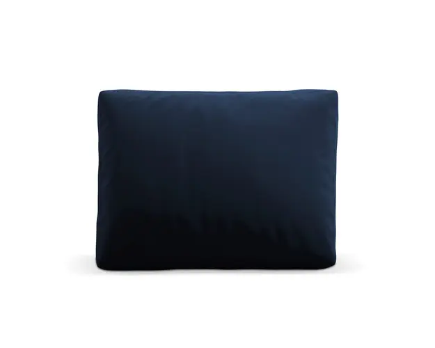 Perna decorativa, Camden, Cosmopolitan Design, 40x60x11 cm, catifea, albastru royal