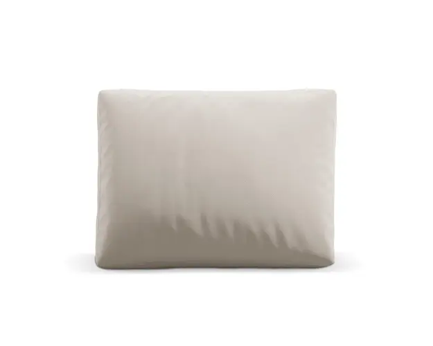 Perna decorativa, Camden, Cosmopolitan Design, 40x60x11 cm, catifea, bej deschis