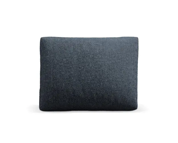 Perna decorativa, Camden, Cosmopolitan Design, 40x60x11 cm, tesatura chenille, albastru