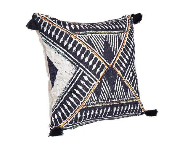 Perna decorativa Nahira, Bizzotto, 45x45 cm, policoton, multicolor