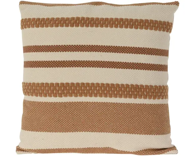 Perna decorativa Woven, 45x45 cm, poliester, bej