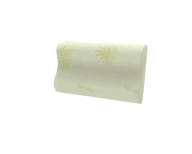 Perna Anatomica Memory Latex Aloe Vera 40x60x11 cm