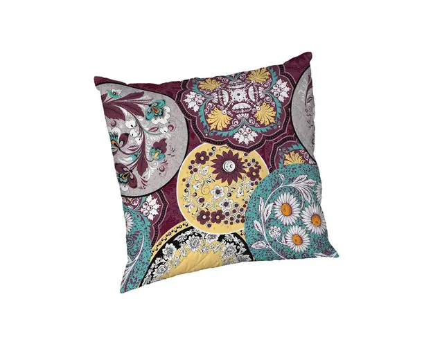Perna Mandala, microfibra matlasata Alcam, 70x70 cm