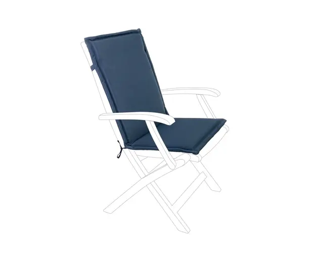 Perna pentru scaun de gradina Poly180, Bizzotto, 45 x 94 cm, poliester impermeabil, albastru