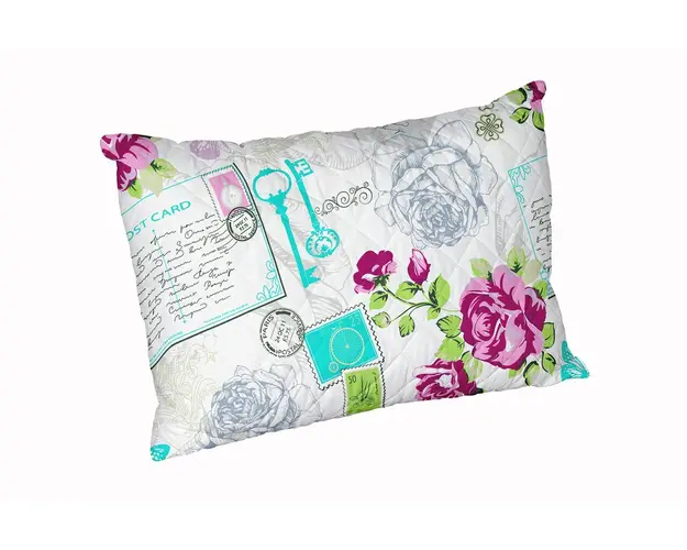 Perna Rose, microfibra matlasata Alcam, 50x70 cm