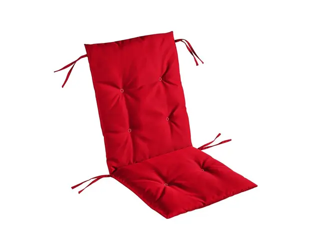 Perna scaun cu spatar Alcam, Midsummer, 105x48x3 cm, material impermeabil, Rosu