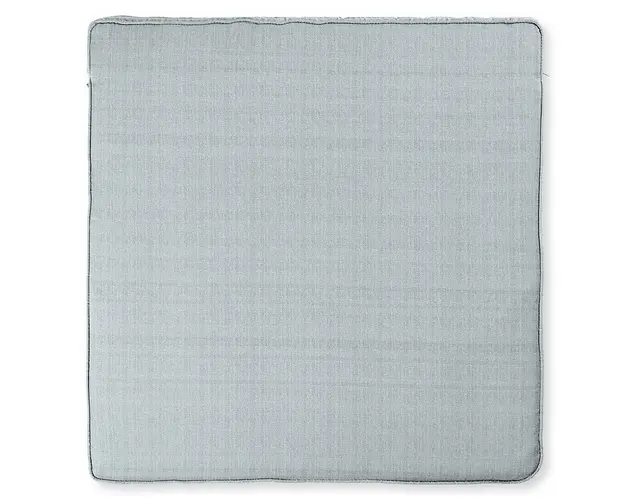 Perna sezut fotoliu/element central Basic, 73x73x10 cm, poliester, gri