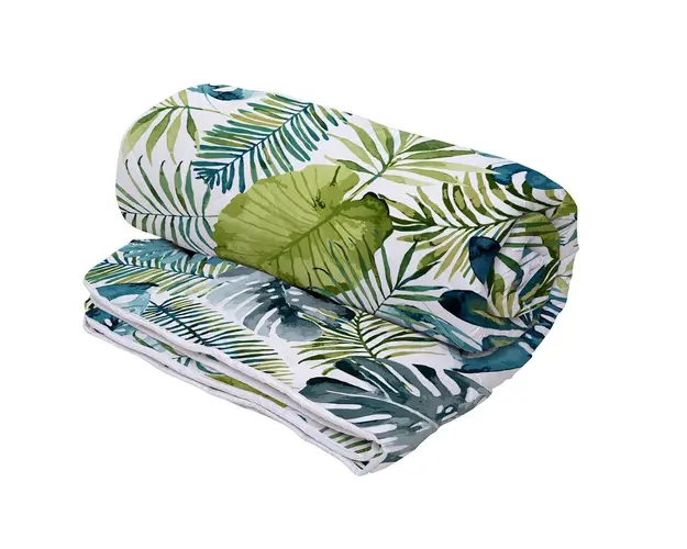 Pilota Alcam Jungle microfibra matlasata, 140x200 cm, 250g/mp