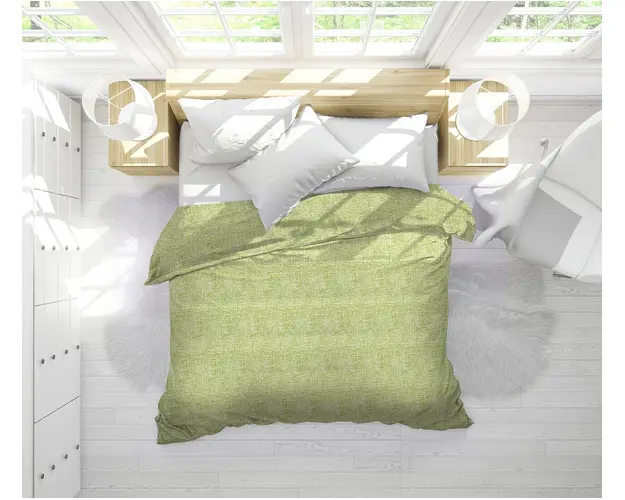 Pilota Green, microfibra matlasata, 210x240 cm, 350g/mp