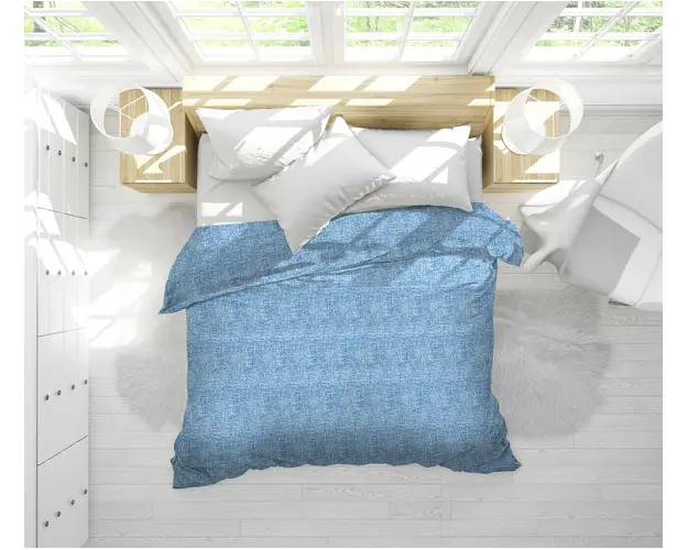 Pilota Jeans, microfibra matlasata, 210x240 cm, 350g/mp