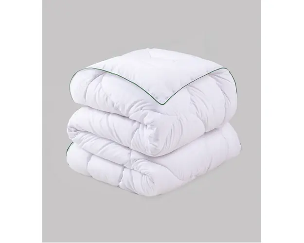 Pilota matlasata Single, 155x215 cm, 100% poliester, 300 gr/mp, Cotton Box, Aloe Vera, alb